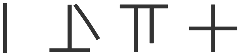 イスキリ文字のサンプル文字